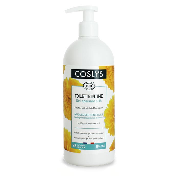 Organic Intimate hygiene soothing gel ph8 500ml Coslys