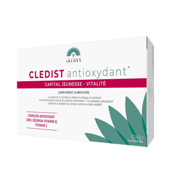 Antioxidant 60 tablets Cledist Youth and vitality Jaldes
