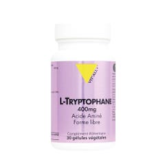 Vit'All+ L-tryptophan 400mg 30 capsules