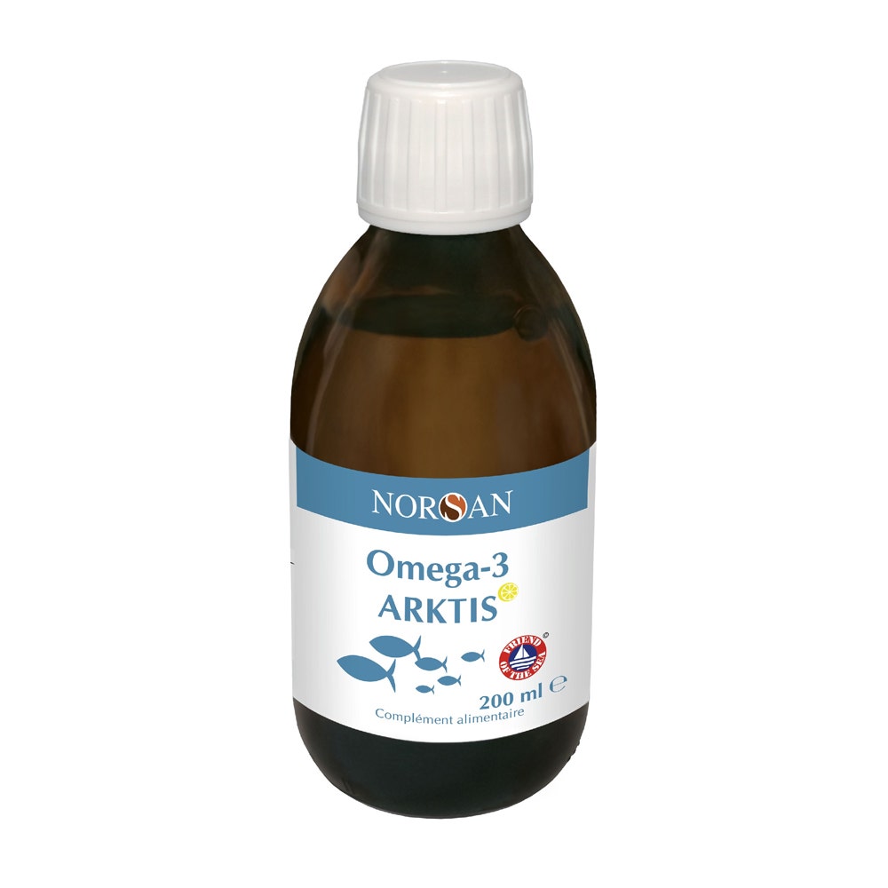 Norsan Omega 3 Arctic cod liver oil lemon 200 ml