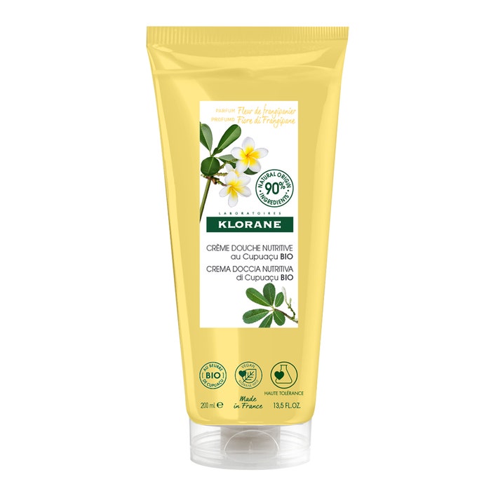 Replenishing Shower Cream 200ml Fleur de Frangipanier Klorane