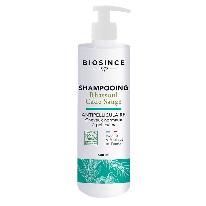 Rhassoul Cade Sage Anti-dandruff Shampoo 500ml Bio Since 1975