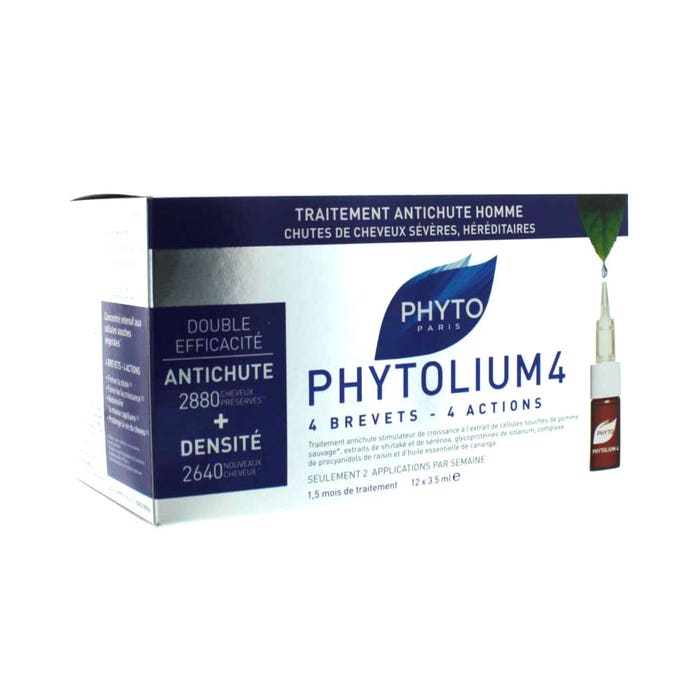 Phyto 4 Densifying Treatment For Men 12x3. 5 ml
