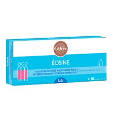 Gifrer Aqueous eosin drying skin solution 10 single doses of 2ml