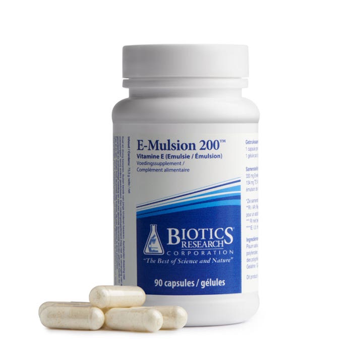 E-Mulsion 200 90 capsules Biotics Research