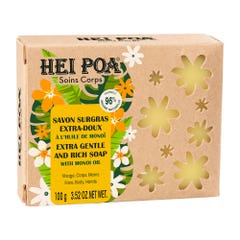 Hei Poa Body Care Ultra-rich soap with monoi oil extract Corps 100g