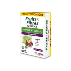 Ortis Fruit And Fibre Regular Intestinal Transit 45 Tablets