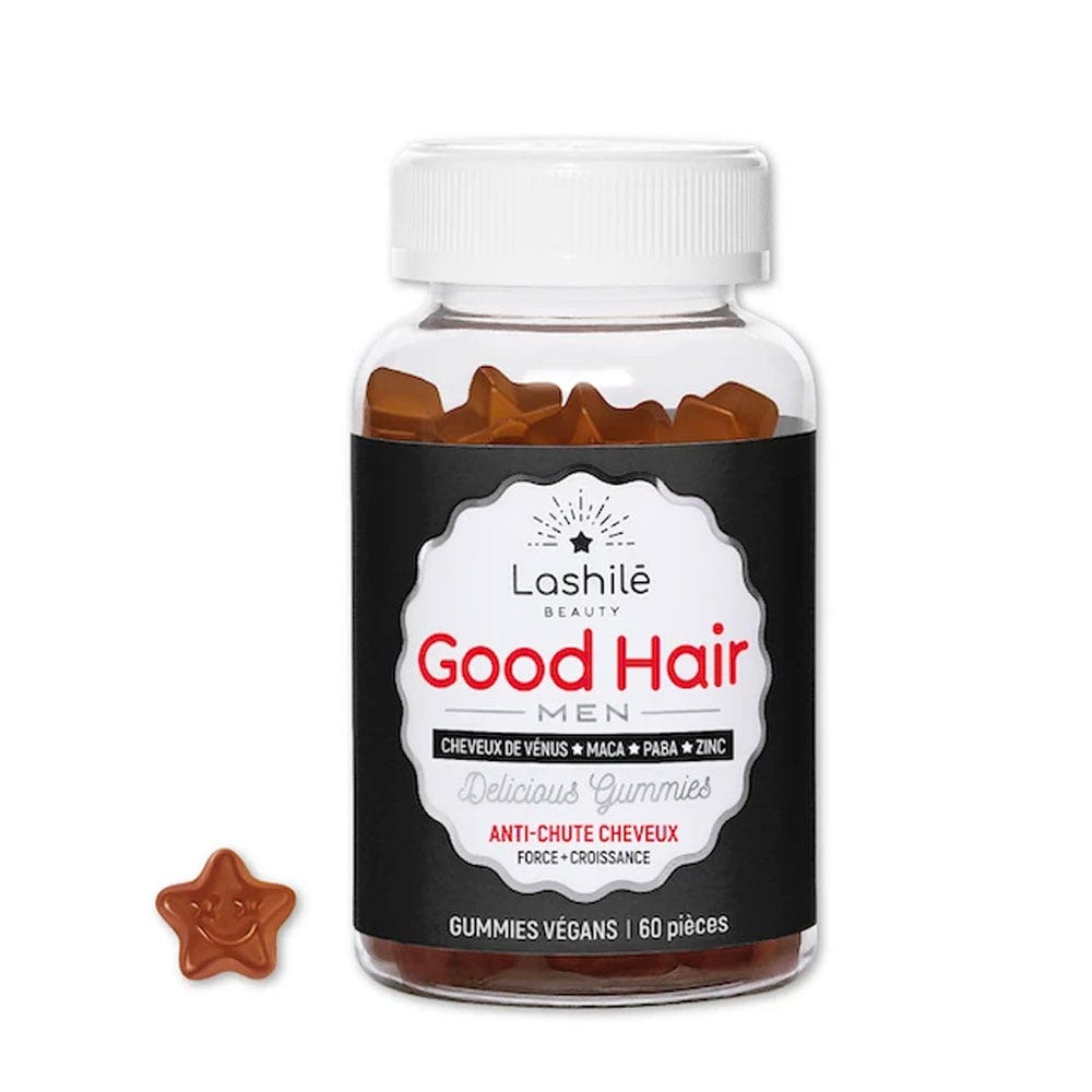 Lashilé Beauty Good Hair Men Anti-Hair Loss 60 gummies