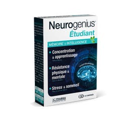 3C Pharma Neurogenius NEUROGENIUS® Etudiant 30 tablets