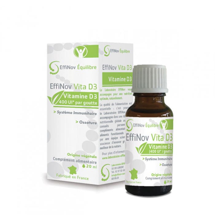 Vita D3 20 ml Immunity Effinov Nutrition