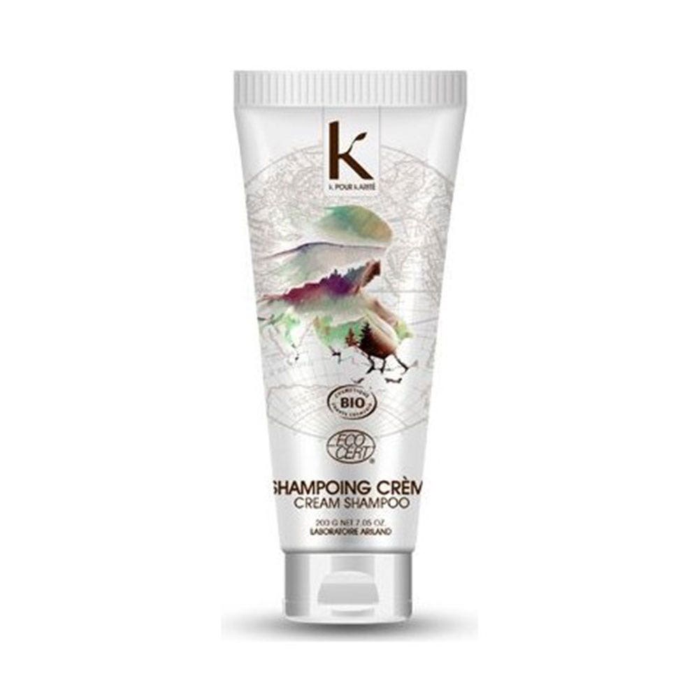 K Pour Karite Treatments Organic Clay and Karite Cream Shampoo 200g