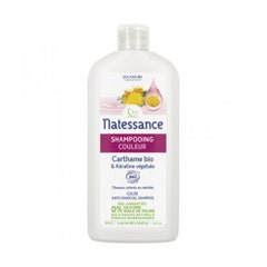 Natessance Coloured Hair shampoo Organic safflower & plant keratin 500ml