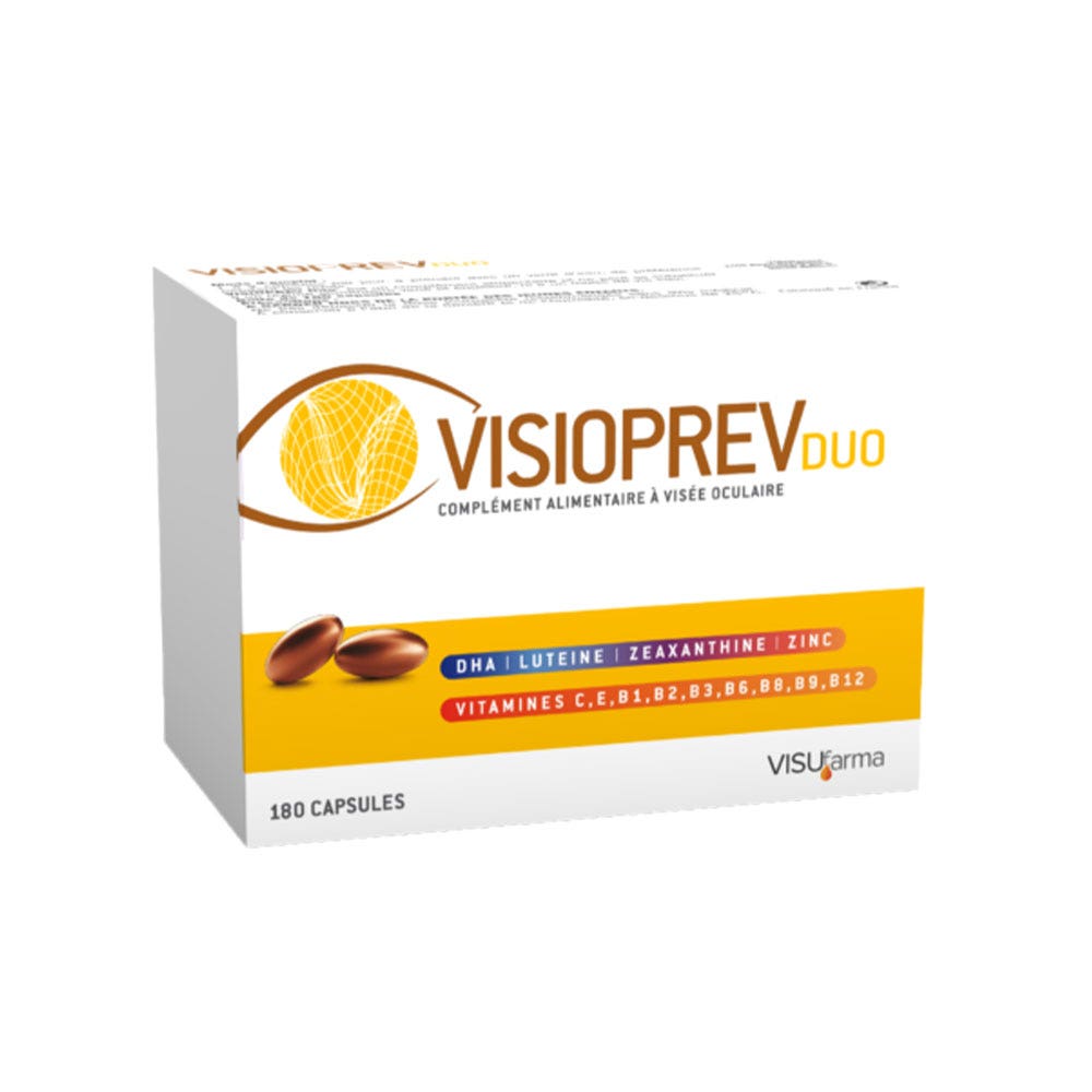 Visufarma Visioprev duo 180 gelules