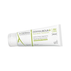 A-Derma Dermalibour+ Cica-Répairing Sanitizing Cream for Irritated Skin Peaux Irritées 100ml