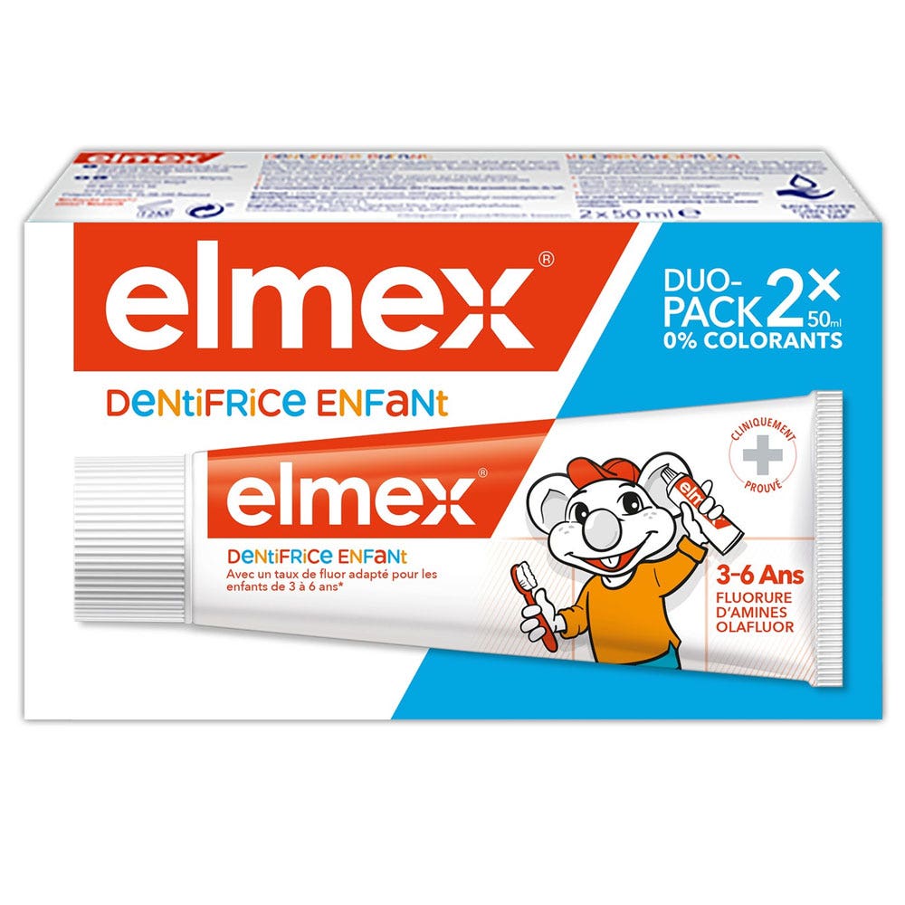 Elmex Children's toothpaste 36 years 2x50ml Easypara