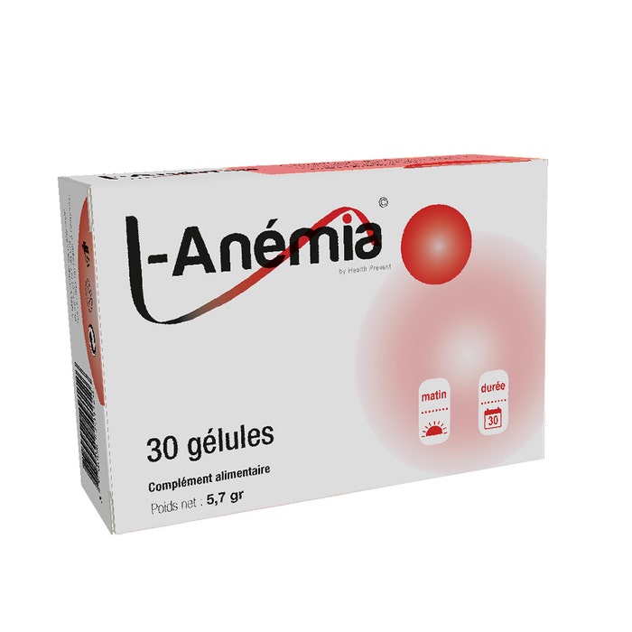 L-Anemia 30 capsules Health Prevent