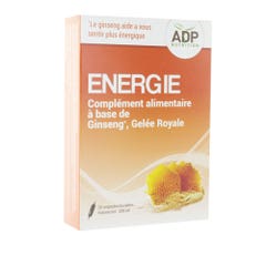 Adp Laboratoire Energy Ginseng, Royal Jelly 20 ampulas