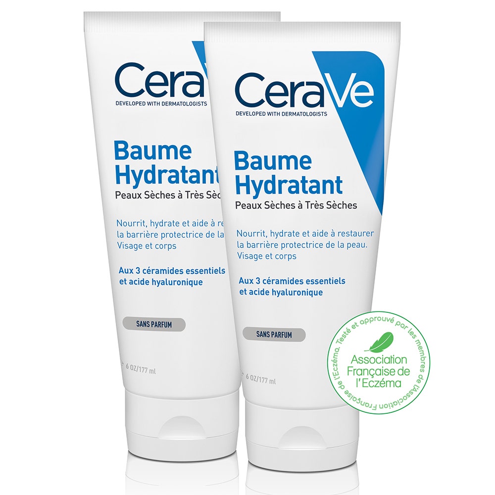 Cerave Body Moisturizing Cream With Ceramides Dry To Very Dry Skin 2x177 ml