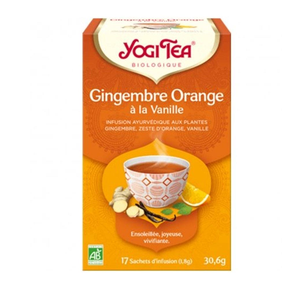Yogi Tea Orange ginger 17 Sachets