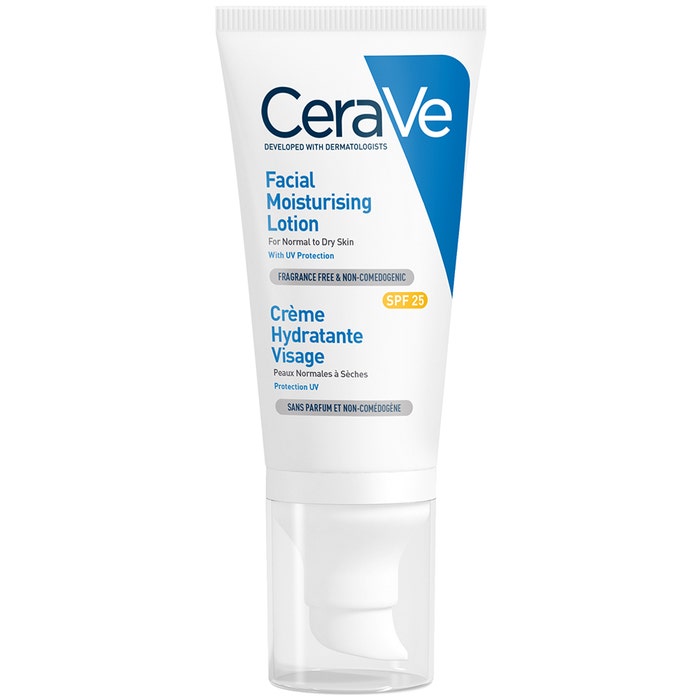 Facial Moisturising Lotion Normal To Dry Skin Spf25 52ml Face Cerave