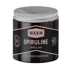 Waam Organic Spirulina 60 capsules