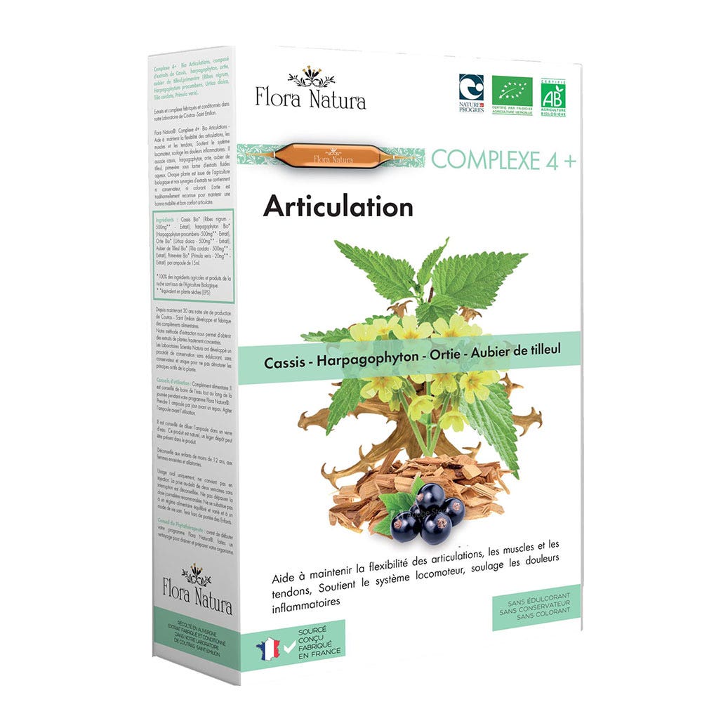 Flora Natura Bioes Articulation Complex 4+ 20 ampulas