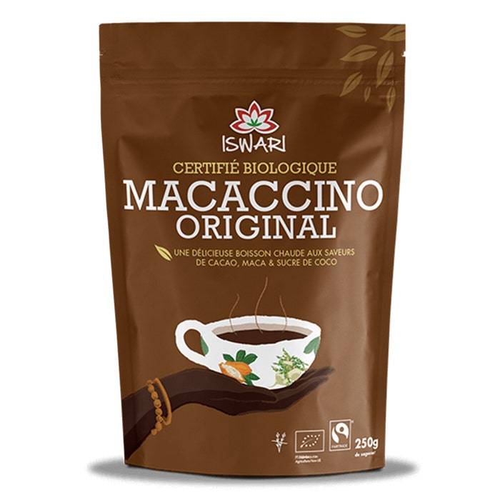 Original Bioes 250g Macaccino Hot drinks Iswari