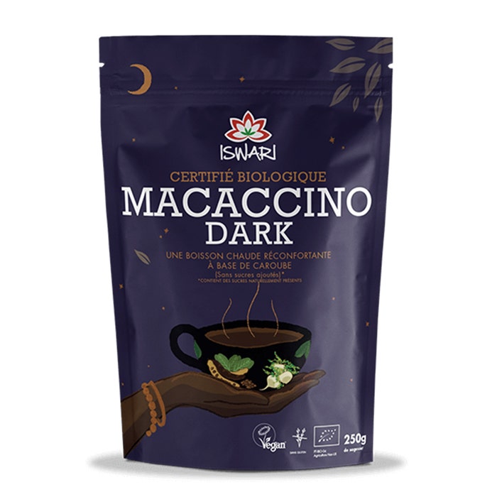 Dark Bio 250g Macaccino Hot drinks Iswari
