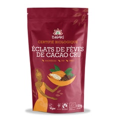 Iswari Cacao Cru Bioes raw Cacao beans 125g