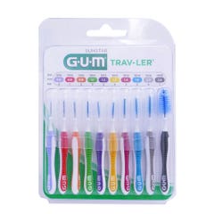 Gum Trav-ler 9 Brush 9 Size