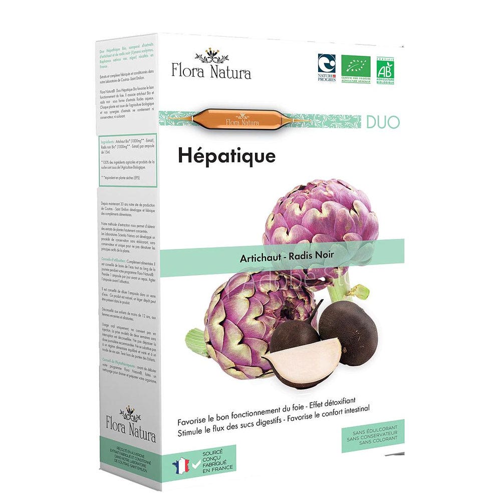 Flora Natura Hepatic 20 ampulas