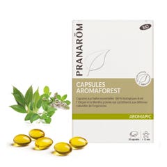 Pranarôm Aromapic Organic aromaforest capsules x30