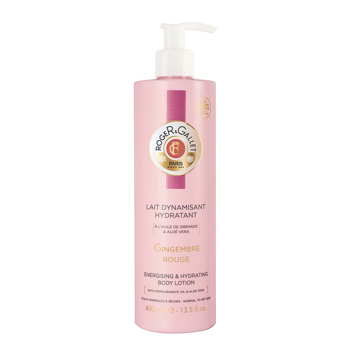 Energising Hydrating Milk 400ml Gingembre Rouge Roger & Gallet