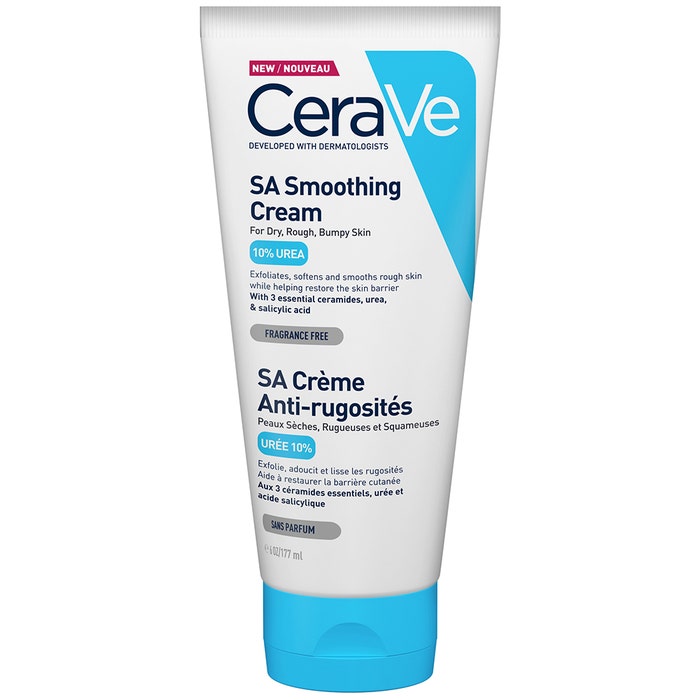 Cerave Body SA Anti-roughness 10% Urea & Salicylic Acid Cream Dry Skin 177ml