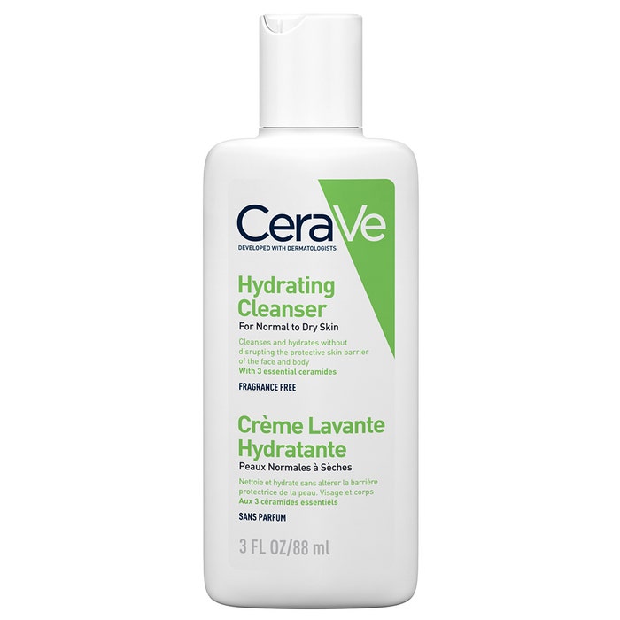 Hydrating Cleanser Normal To Dry Skins 88ml Cleanse Corps Cerave