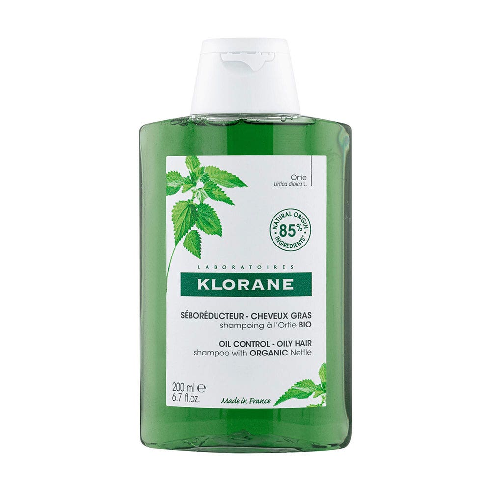 Klorane Nettle Seboregulating Shampoo With Nettle Extract 200 ml