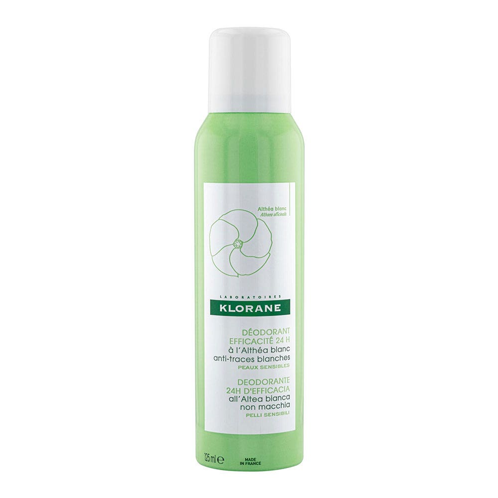 Klorane Althea Blanc Deodorant Spray With Althea 125ml