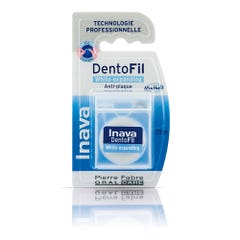 Inava Dentofil Dental Floss White Expanding Anti Plaque Mint 25m
