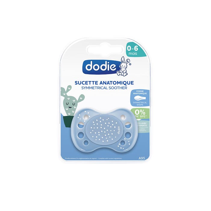 Happy Life anatomical soother From 0 to 6 months Dodie