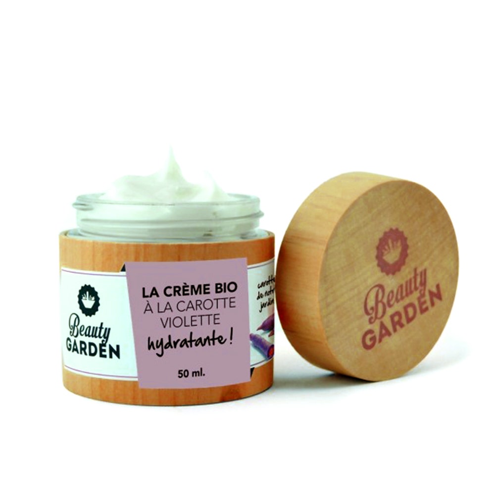 Beauty Garden Organic Violet Carrot Cream - Hydrating 50ml
