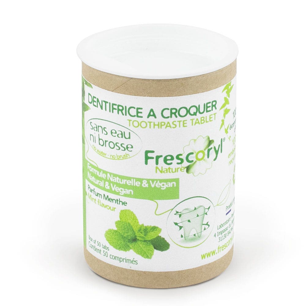 Frescoryl Chewable Toothpaste Perfumes mint 50 tablets