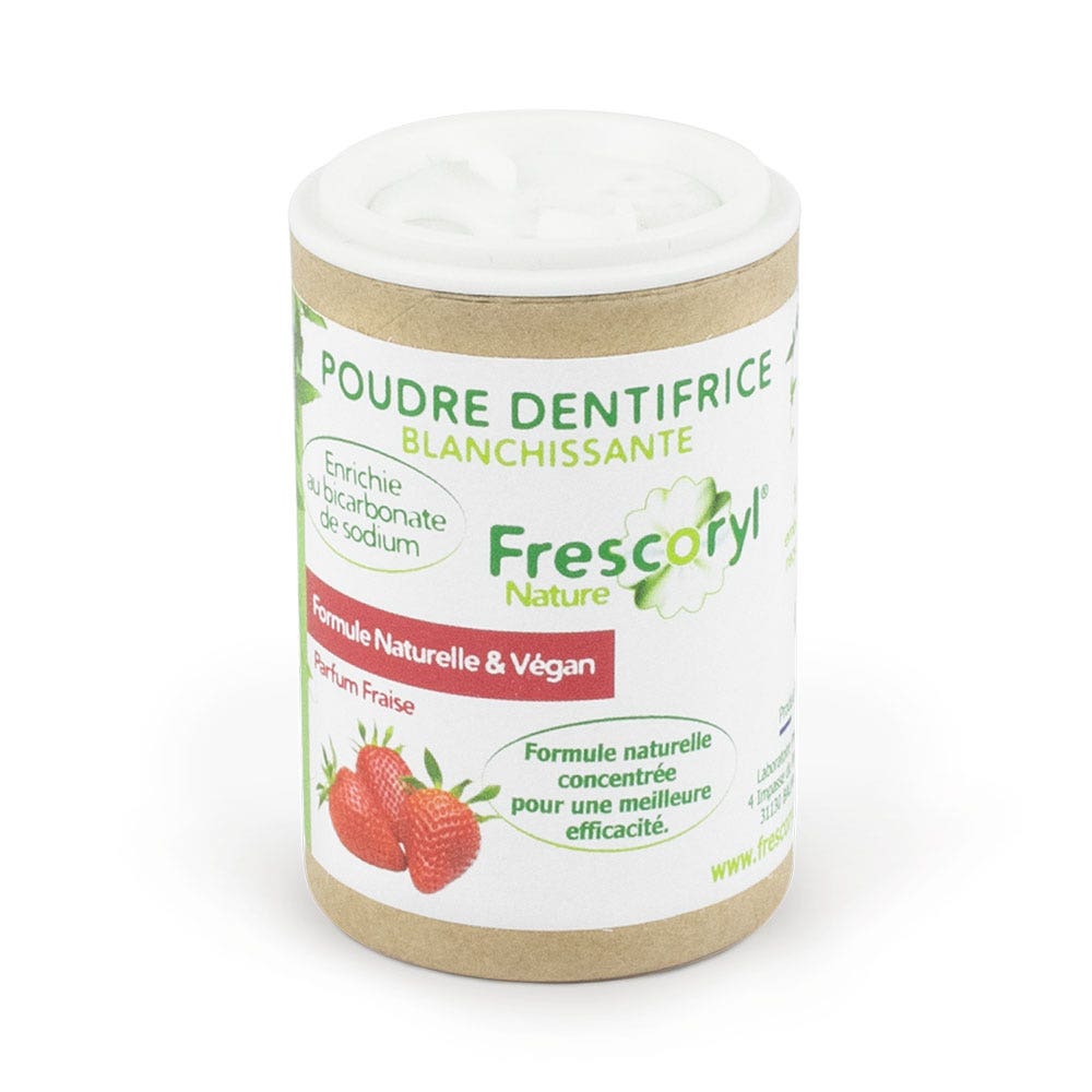 Frescoryl Toothpaste Whitening Powder Strawberry Perfumes 40g