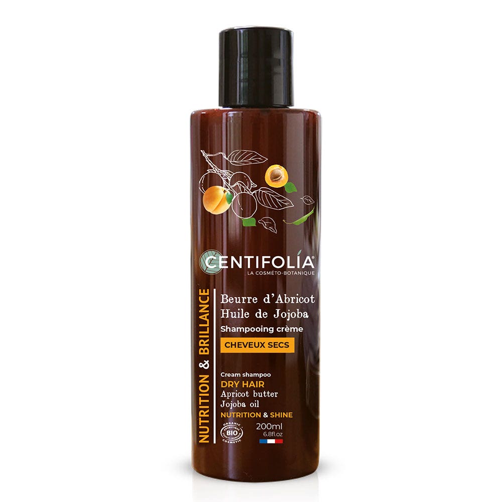 Centifolia Shampoos Creamy Dry Hair Shampoo Apricot Butter / Jojoba Oil 200ml