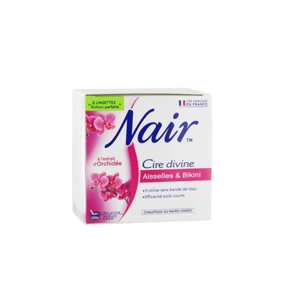 Nair Divine Hot Wax Underarms and Bikini 100g