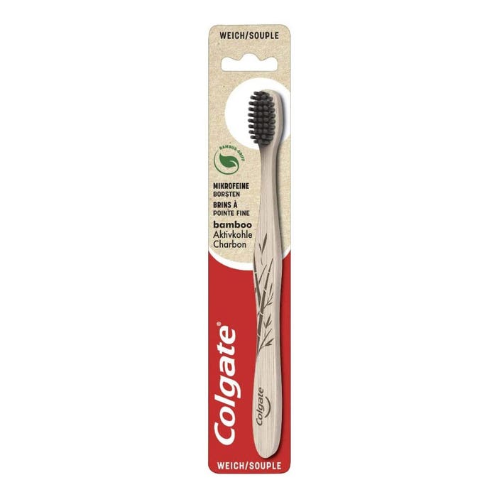 BAMBOO TOOTHBRUSH 1Unit?0 Smile For Good Souple Colgate
