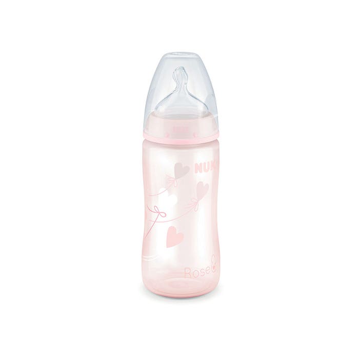 Nuk First Choice+ avec Temperature Control Silicone feeding bottle From 0 to 6 months 300ml