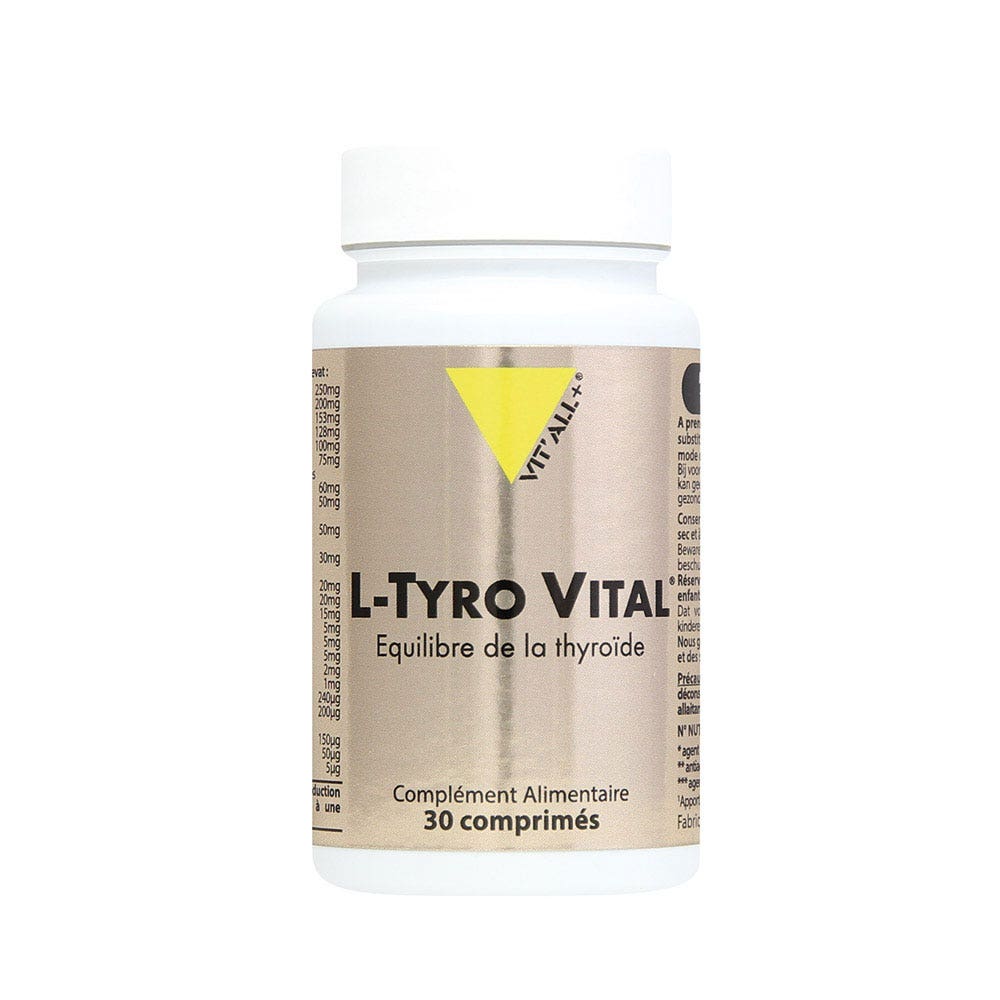 Vit'All+ Tyro Vital 30 Tablets Vit All + 30 Comprimes