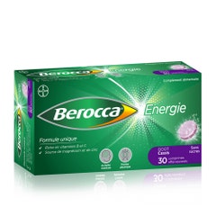 Bayer Berocca Energy blackcurrant flavour 30 Effervescent tablets