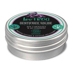 Lov'Frog Toothpaste Solide With 2 Mints &amp; Activated Charcoal Organic Certified 50g