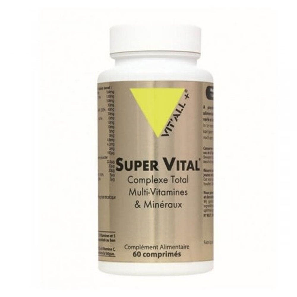 Vit'All+ Super Vital Multi-vitamins/multi-minerals 60 Tablets